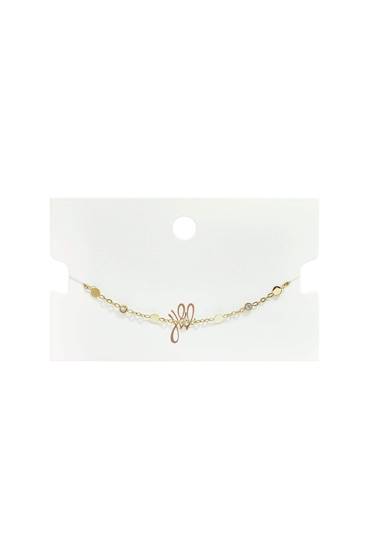 Bracelets à breloques en acier inoxydable, style cercle, collection Daily Simple, bijoux pour femmes
