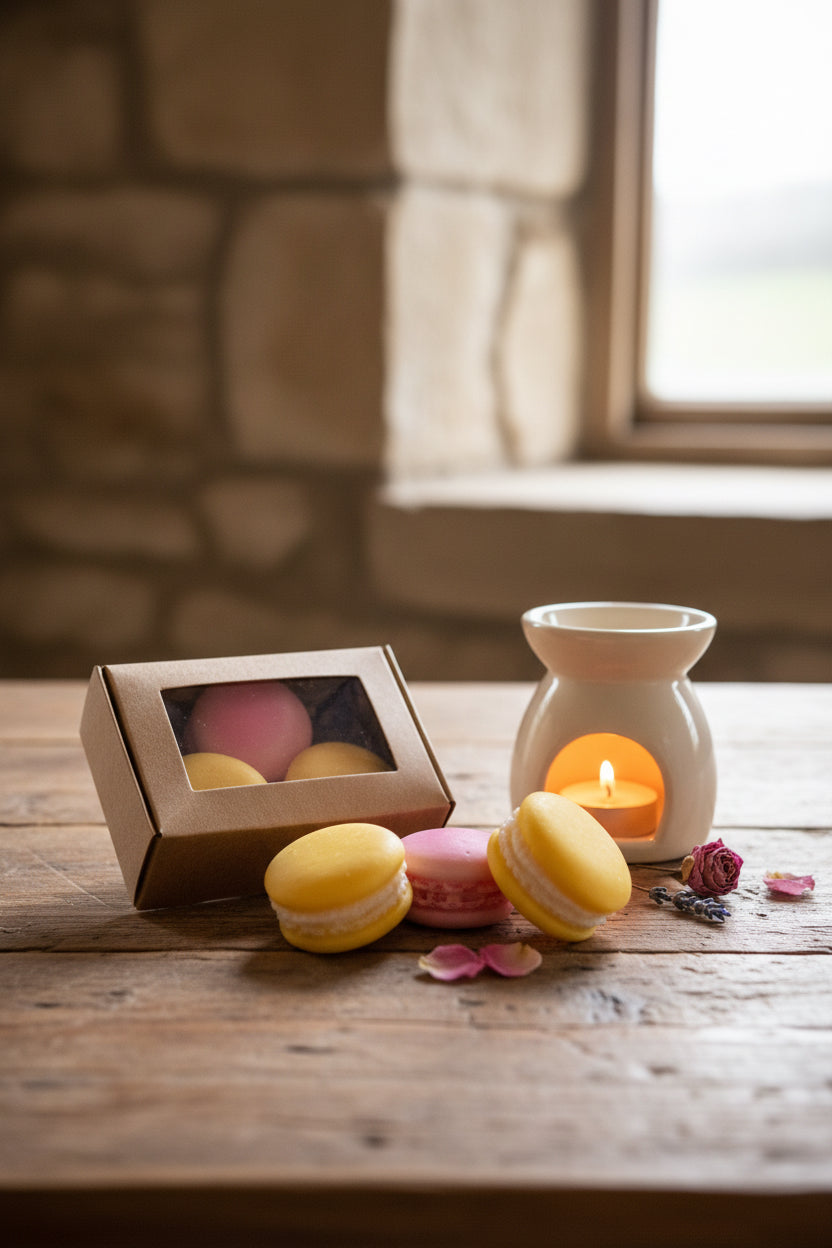 Coffret 3 macarons 45g