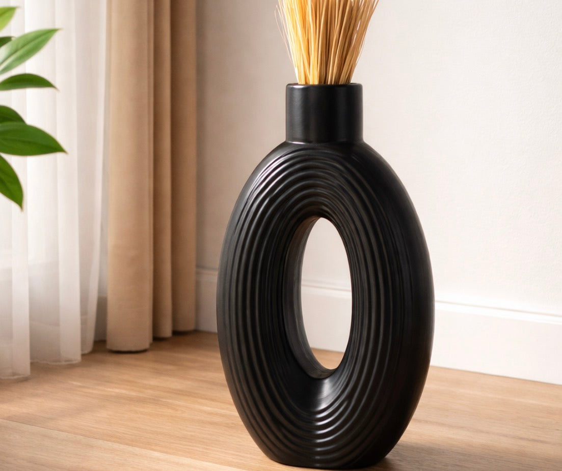 Vase en plâtre de moulage