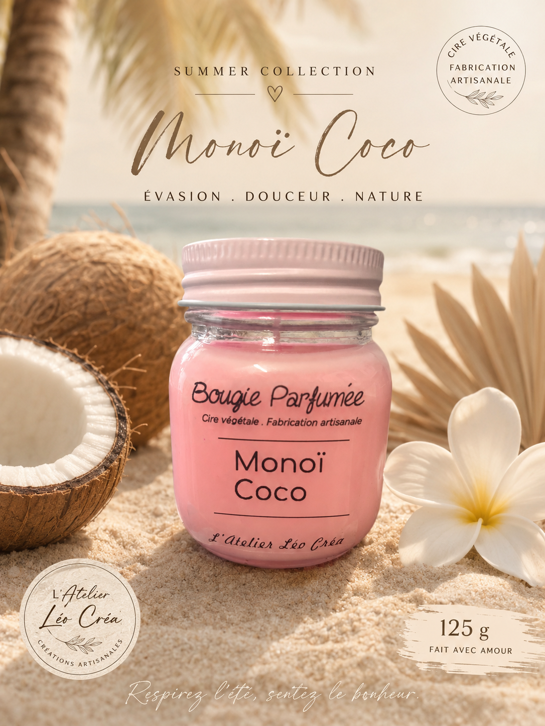 MonoĂŻ Coco đ„„ 125 g de cire