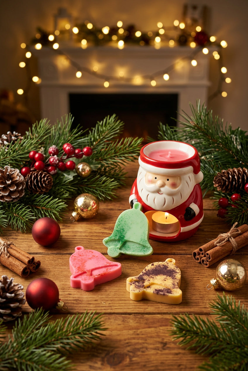 Vin chaud / Sapin / Feu de bois