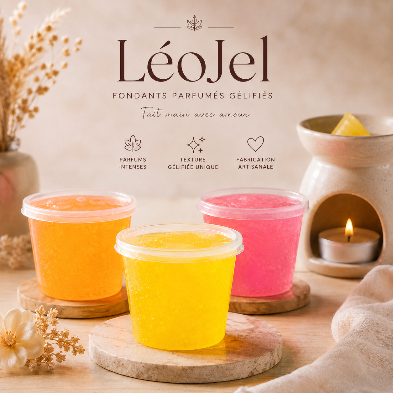 LéoJel la nouvelle façon de parfumer votre intérieur. » ✨