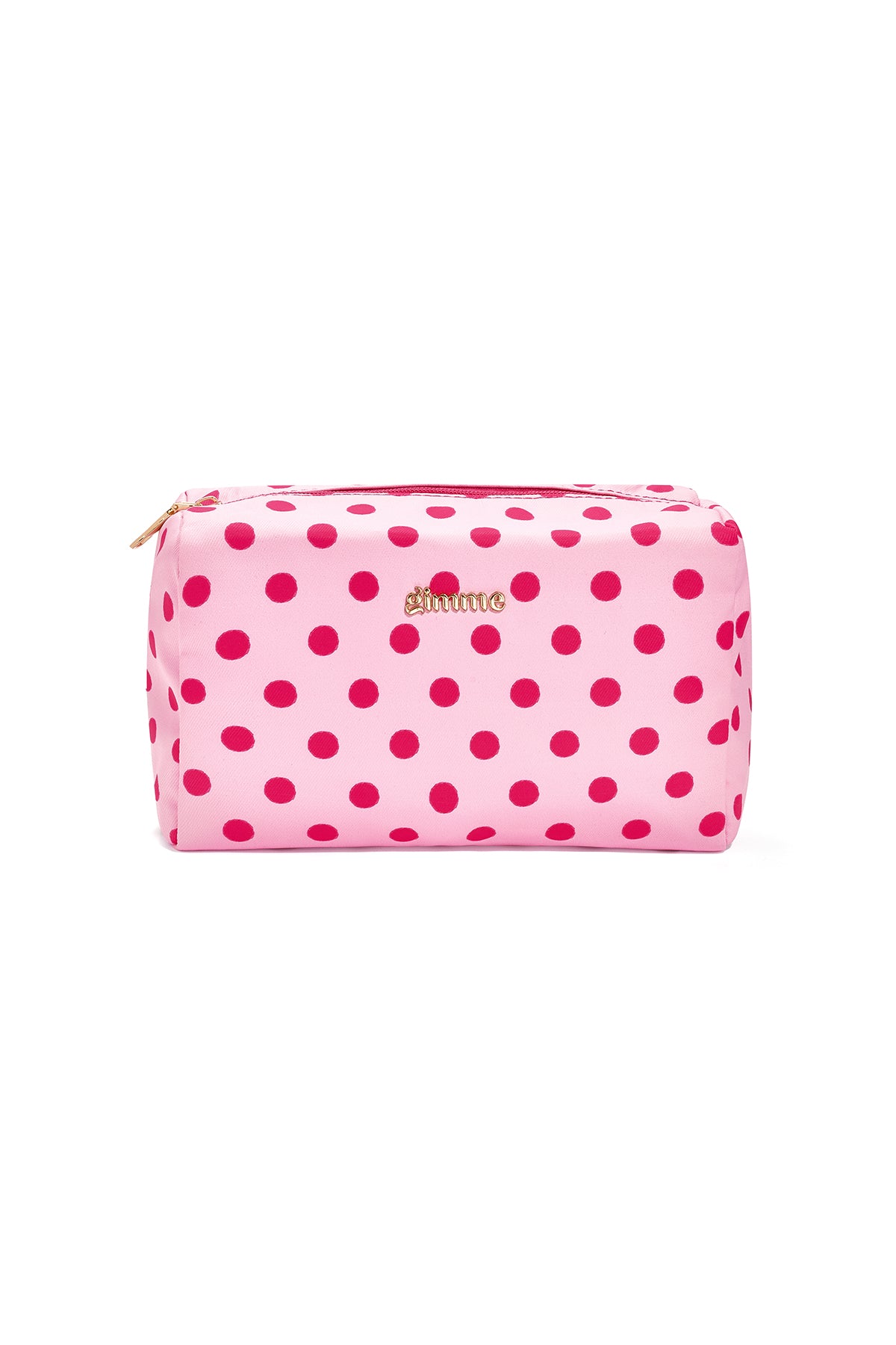 Trousses à maquillage à pois, simples, en polyester, accessoires du quotidien