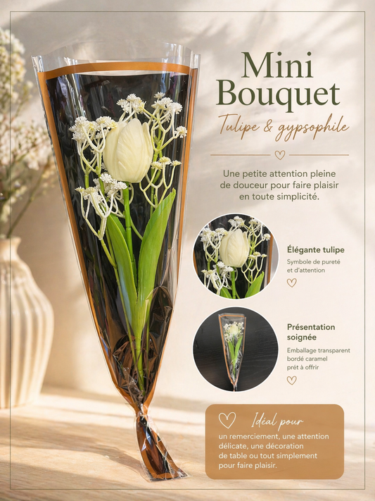 Tulipe parfumé Monoï muguet