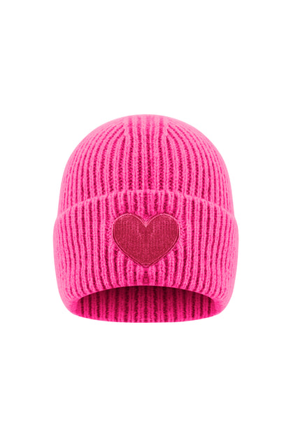 Chapeau en forme de cœur