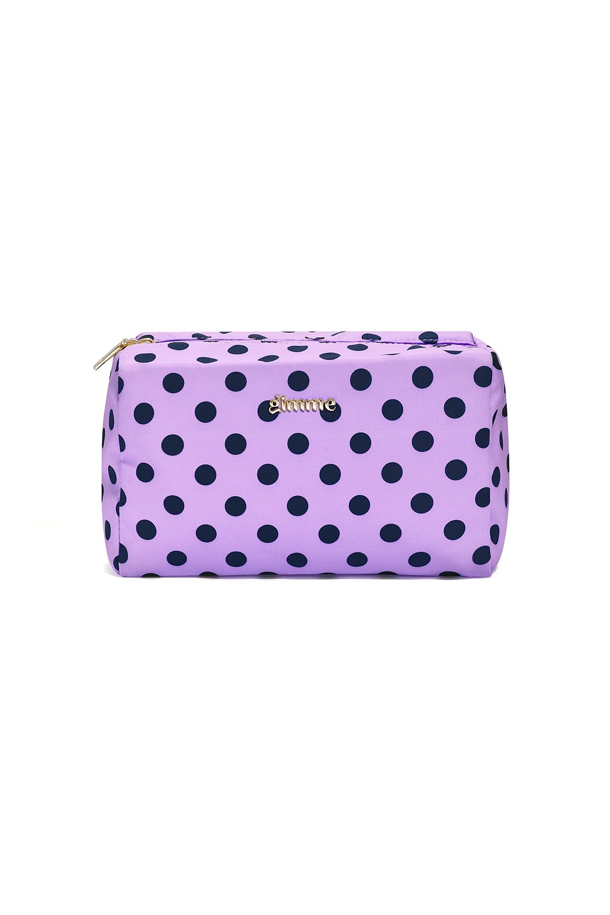 Trousses à maquillage à pois, simples, en polyester, accessoires du quotidien