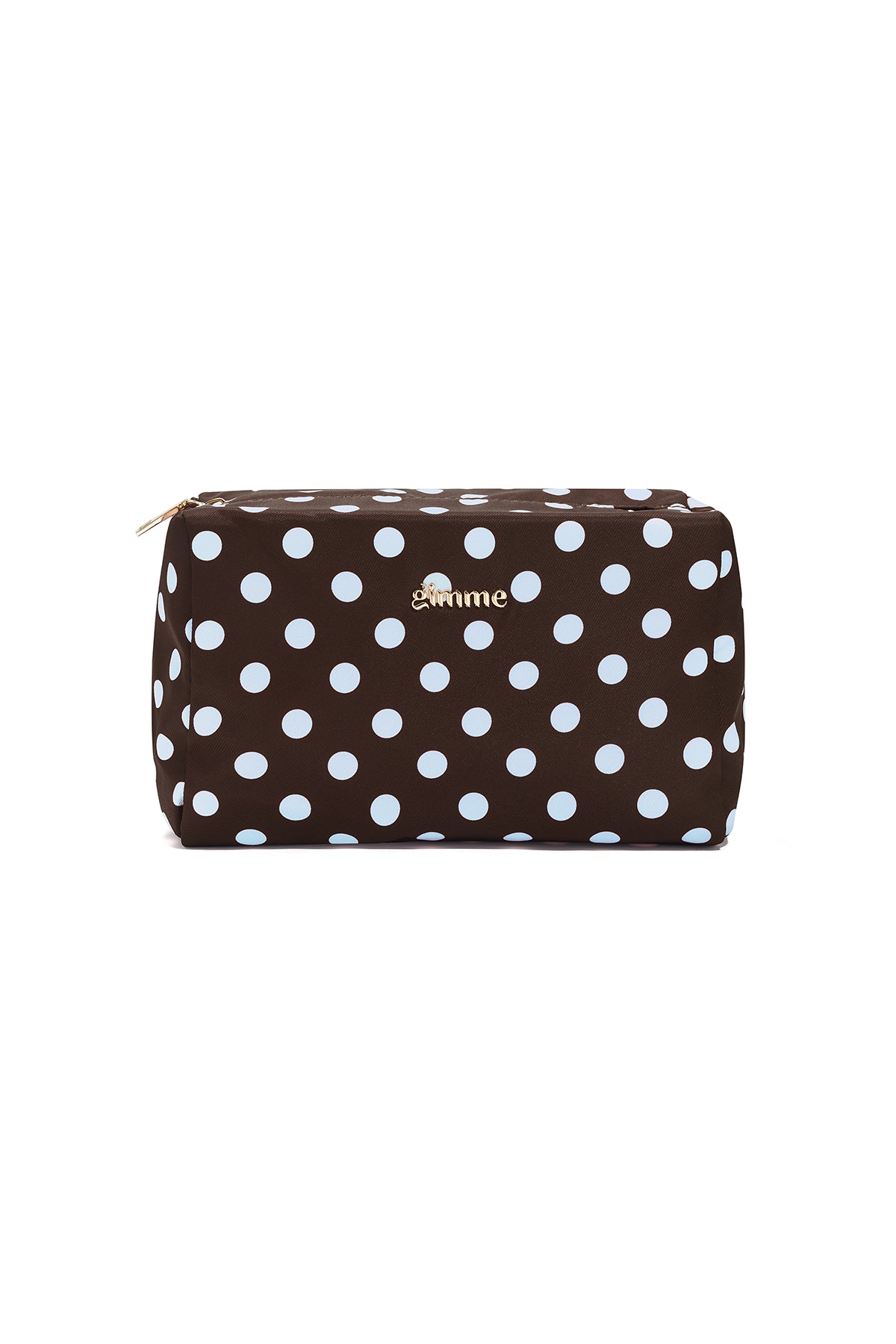 Trousses à maquillage à pois, simples, en polyester, accessoires du quotidien