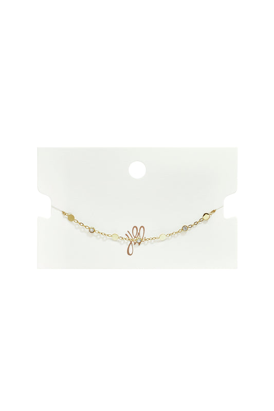 Bracelets à breloques en acier inoxydable, style cercle, collection Daily Simple, bijoux pour femmes