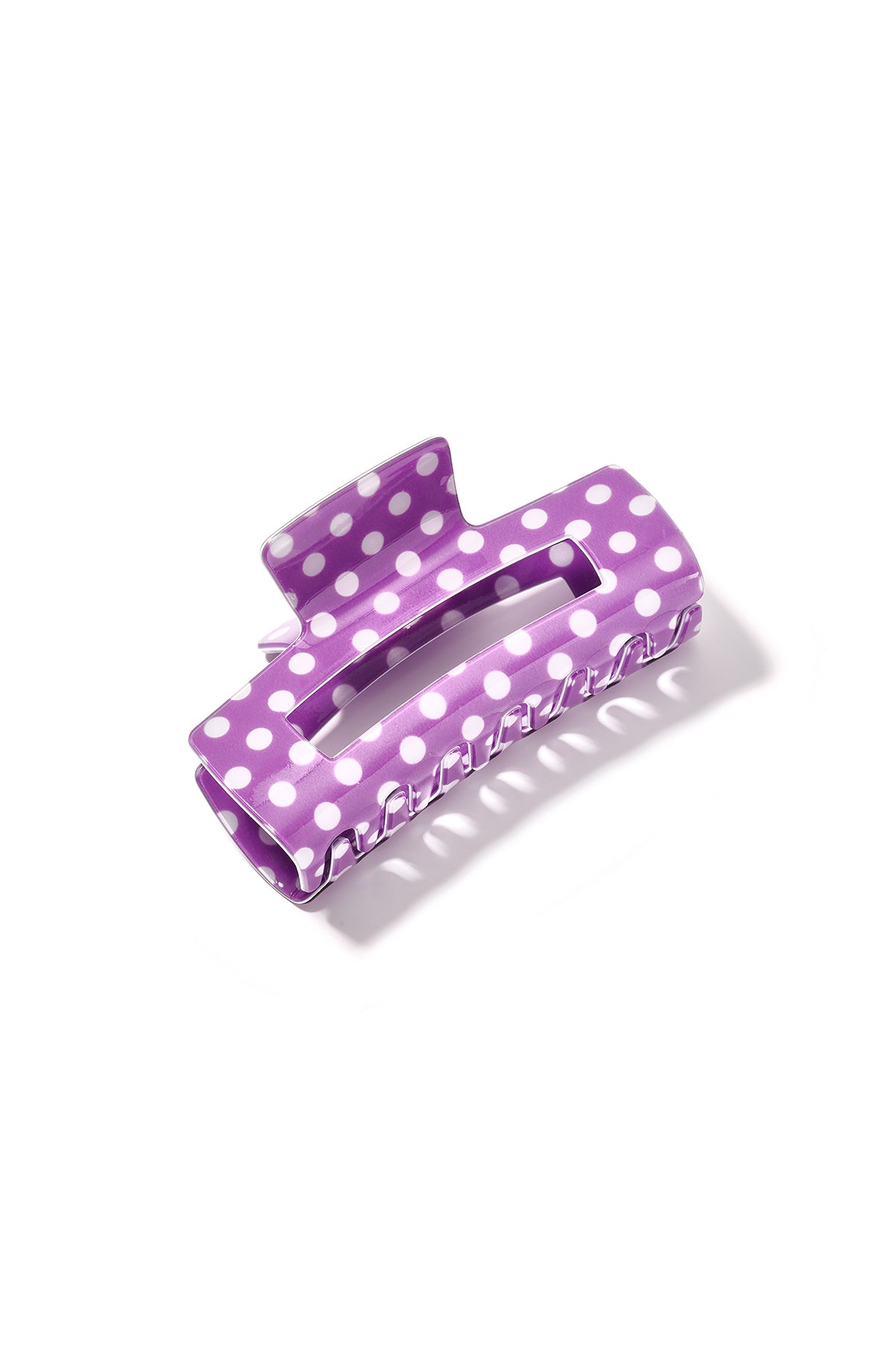 Pinces à cheveux à pois, accessoires du quotidien en PVC