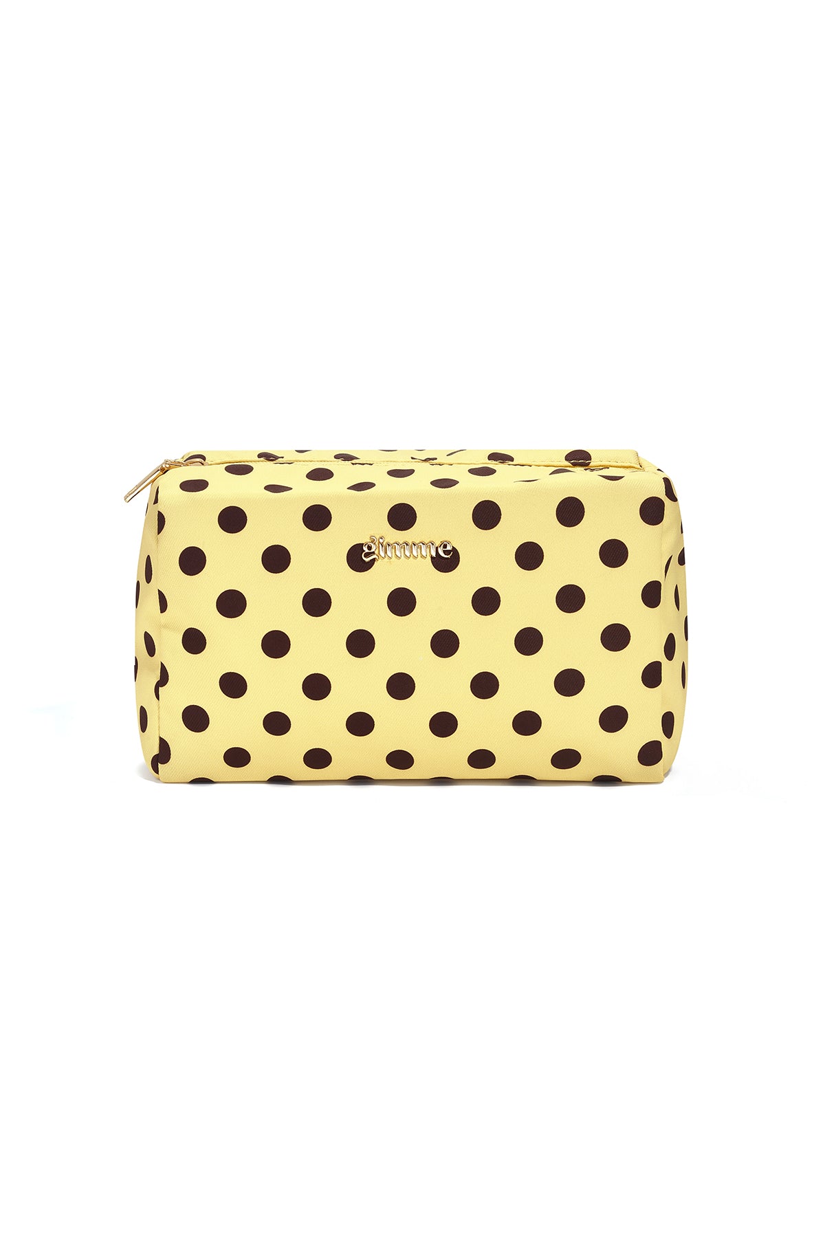 Trousses à maquillage à pois, simples, en polyester, accessoires du quotidien