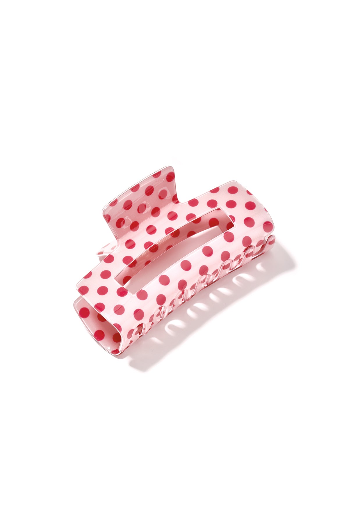Pinces à cheveux à pois, accessoires du quotidien en PVC