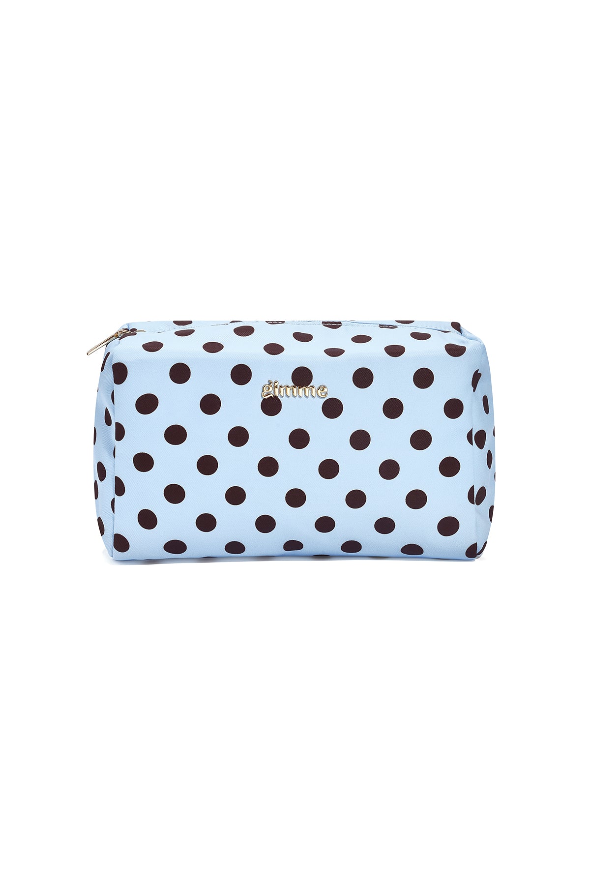 Trousses à maquillage à pois, simples, en polyester, accessoires du quotidien