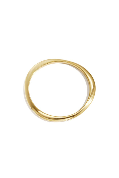 Bracelet jonc en acier inoxydable, style cercle, collection simple pour femmes, bijoux du quotidien