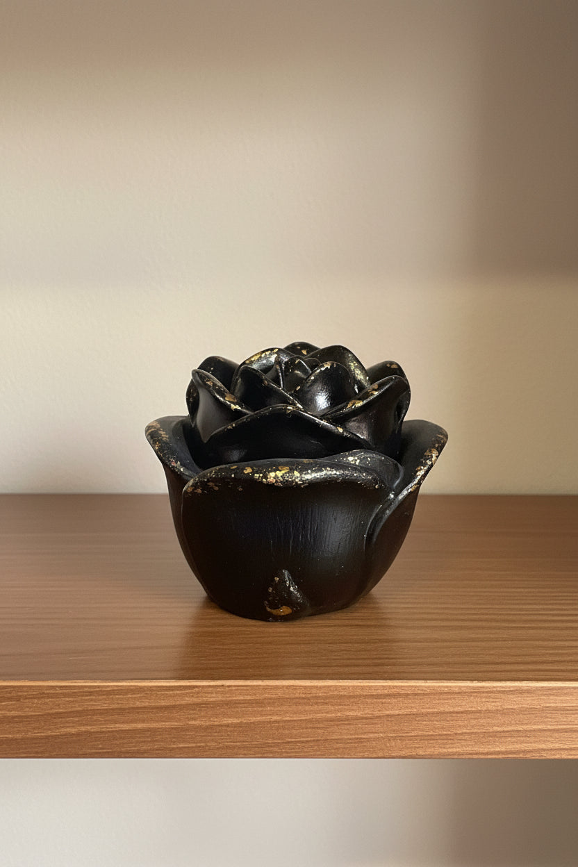 Pot décoratif en plâtre