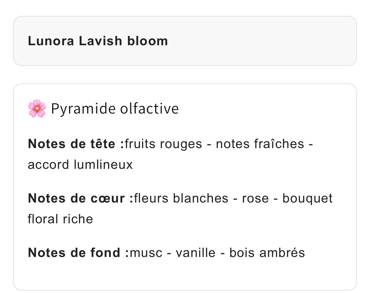 Fondant parfumé (collection permanente)