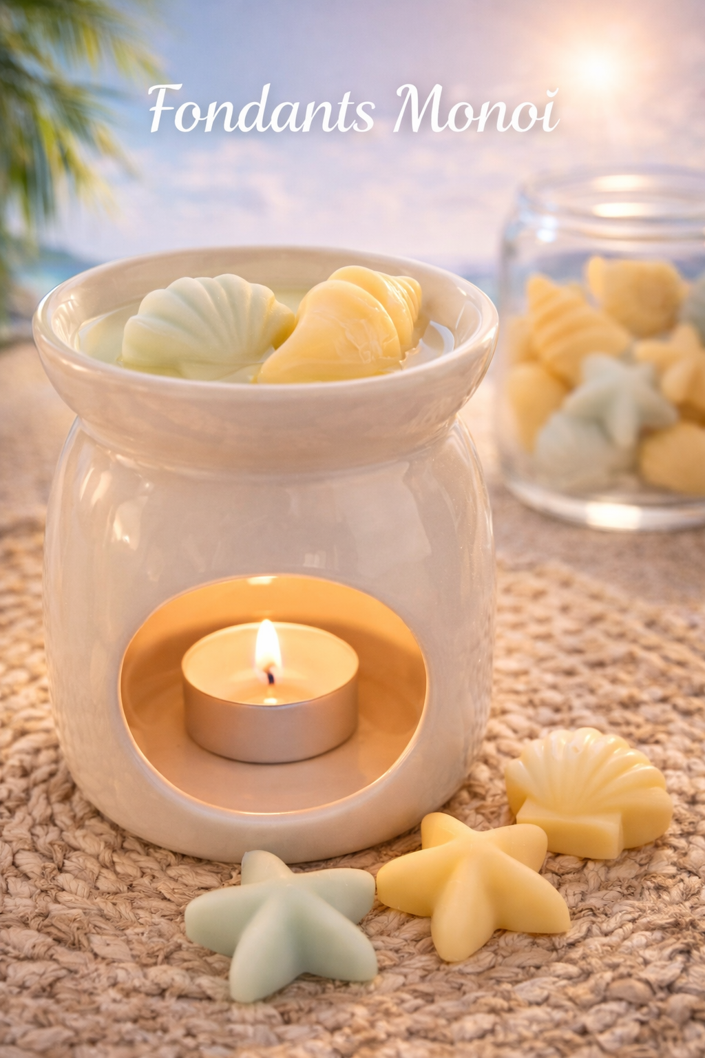 “Faites fondre le soleil dans votre maison ☀️” fondant lot de 2 +/-15 g