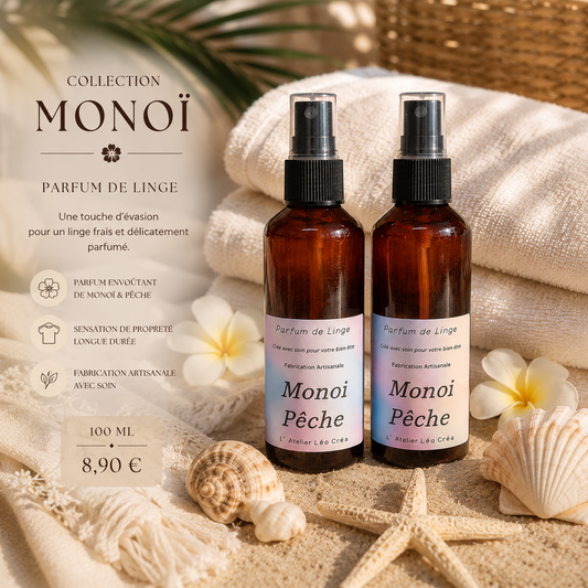 Offrez à votre linge une touche d’évasion 🌴 parfum de linge 100ml