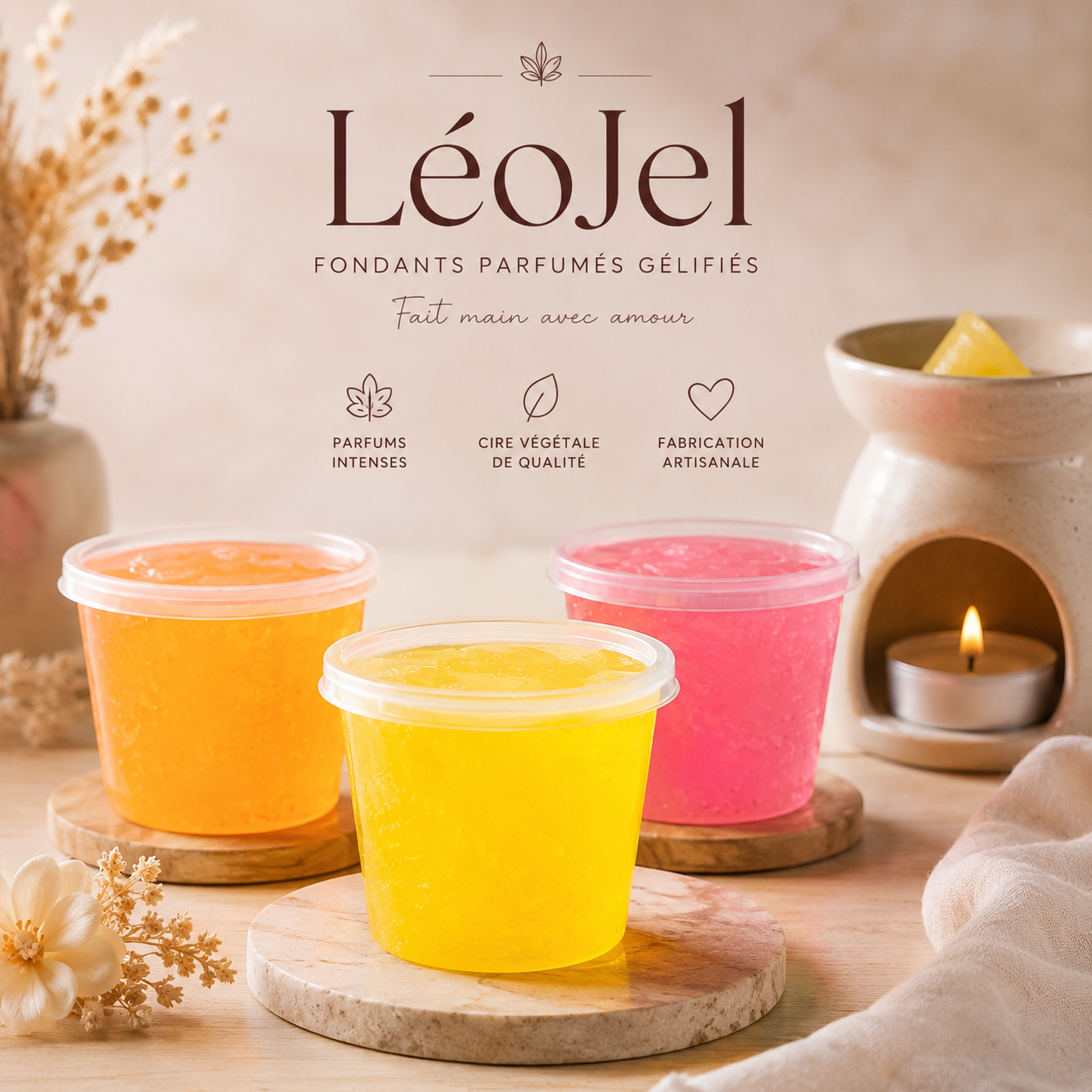 LéoJel– Les fondants parfumés gélifiés 30g