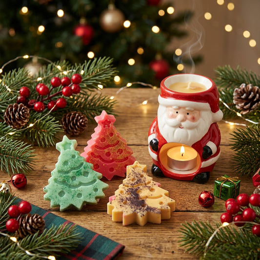 Sapin / Gui / Feu de bois