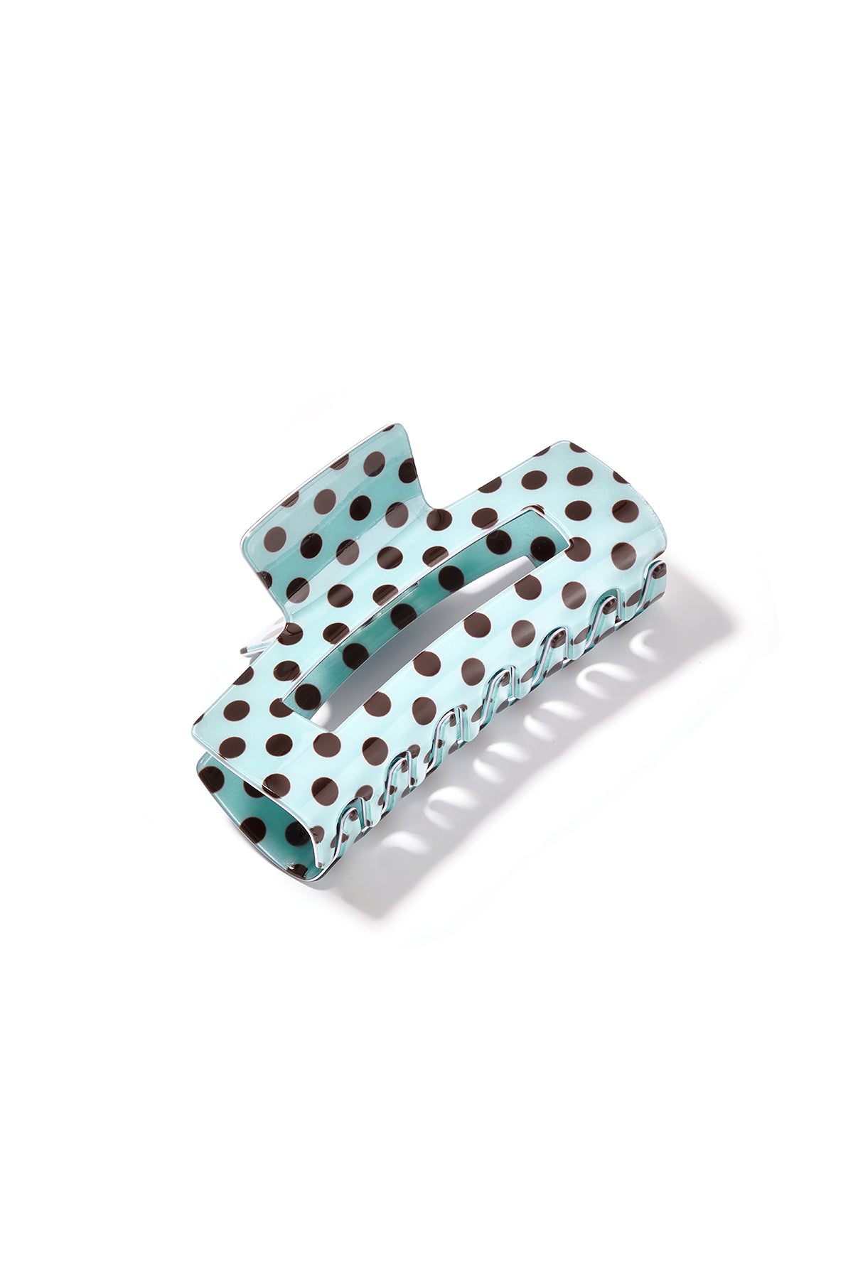 Pinces à cheveux à pois, accessoires du quotidien en PVC