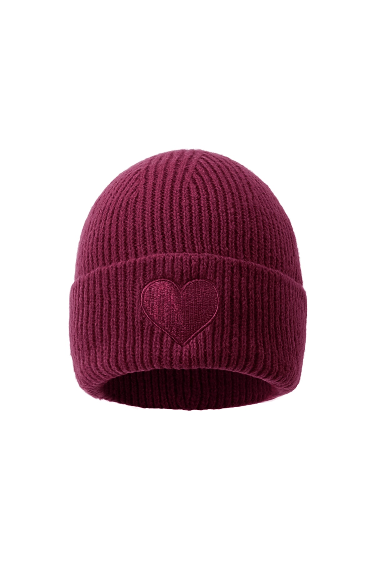 Chapeau en forme de cœur