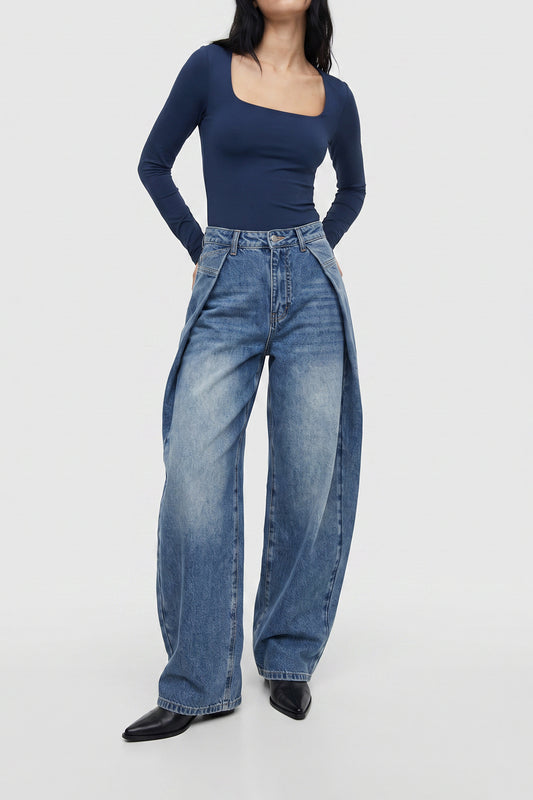 Jeans pliés
