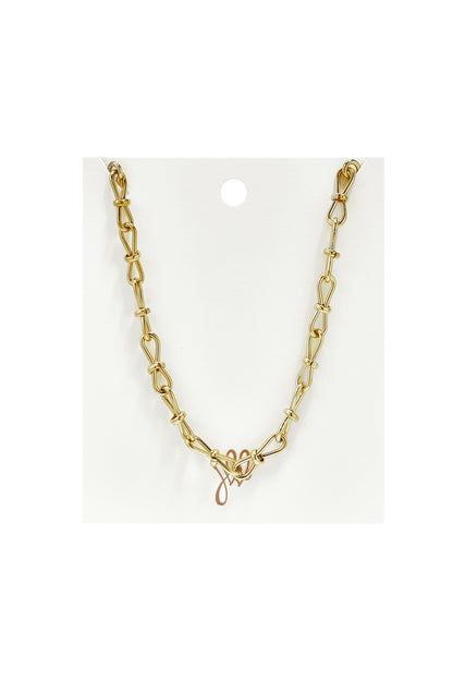 Colliers à chaîne en acier inoxydable, forme géométrique, collection simple pour le quotidien, bijoux pour femmes
