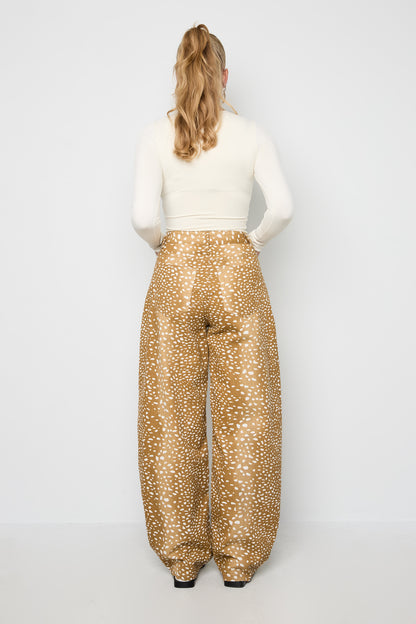 Jeans à motif cerf